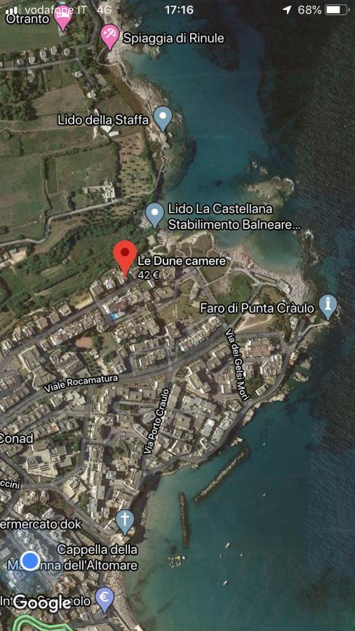 Le Dune Camere Otranto Exteriör bild